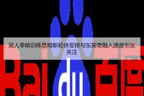 湖人季前训练詹姆斯轮休安排与东契奇融入速度引发关注